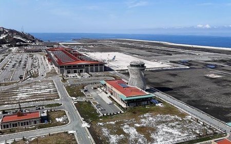 Rize-Artvin Havalimanı'nı kasımda 99 bin 528 yolcu kullandı