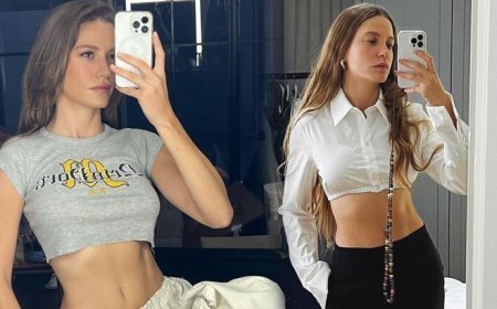 Tarzıyla dikkat çekti! Serenay Sarıkaya'dan asansör pozu