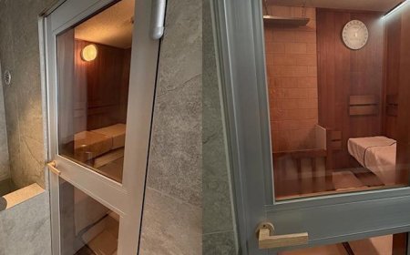 Saunada facia anları! Mahsur kalan çift alevler içinde can verdi