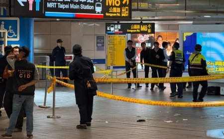 Tayvan'da metroda dehşet. Sis bombası atıp önüne geleni bıçakladı
