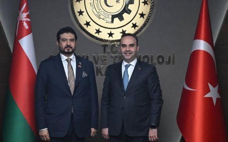 Bakan Kacır, Umman Ticaret, Sanayi ve Yatırım Teşvik Bakanı Al Yousef ile görüştü