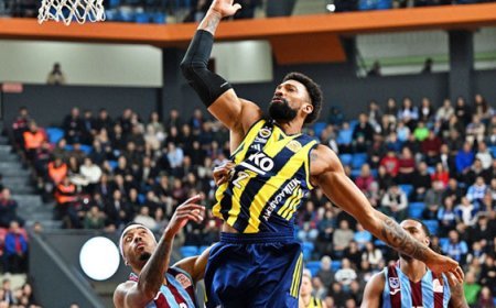 Trabzonspor'dan Fenerbahçe Beko'ya 26 sayı fark!