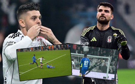 Beşiktaş bir ilkle kabusa son verdi: Rashica attı, Ersin tuttu!