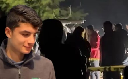 Mezarlıkta sır ölümde isimlerin yazılı olduğu bıçak ayrıntısı