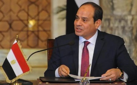 Mısır Cumhurbaşkanı Sisi, IKBY Başbakanı Barzani'yi kabul etti