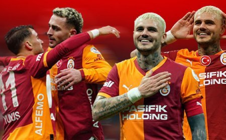 Galatasaray'da Mauro Icardi'nin tarihi gecesi: Hagi'yi solladı! Yunus Akgün ve Barış Alper'den asist krallığına damga