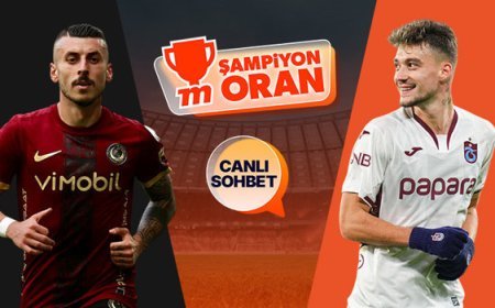Trabzonspor, Gençlerbirliği deplasmanında! Maçın heyecanı canlı sohbet ve Şampiyon Oranlar ile Misli'de