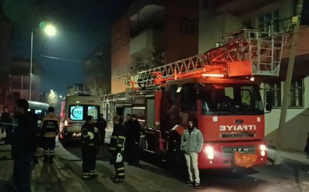 Batman'da çıkan yangında yatalak hasta can verdi