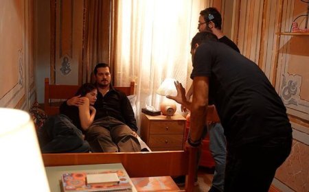 Eşref Rüya’nın kamera arkasından yeni görüntüler! 'Bu ekip bir harika'