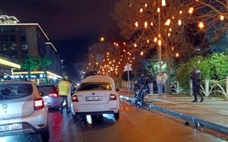 Çorlu'da otomobil ile motosiklet çarpıştı; 2 yaralı