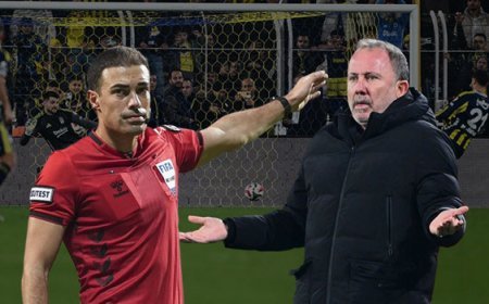 Fenerbahçe-Beşiktaş derbisinde penaltı kararı: Sergen Yalçın'dan tepki!