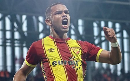 Göztepe'de ilk devrenin yıldızı Juan oldu