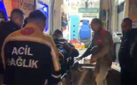 Tekirdağ'da motosikletin çarptığı yaya yaralandı