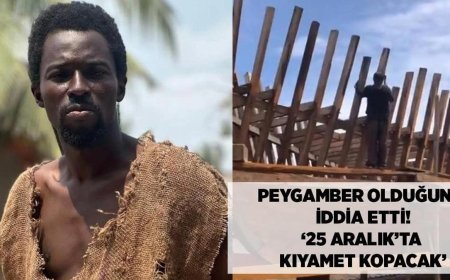 'Peygamber' olduğunu iddia eden papaz, Nuh’un Gemisi’nden 10 tane inşa etti! '25 Aralık'ta kıyamet kopacak'