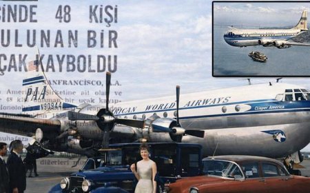 'Gökyüzünün Titanik'i 68 yıldır kayıp! Sigorta için uçağı mı patlattılar? 'Suda asla batmaz'