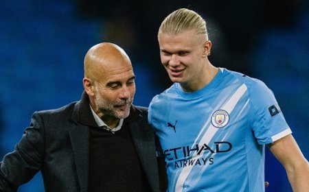 Manchester City'de Pep Guardiola'nın kilo uyarısına Haaland'dan cevap!