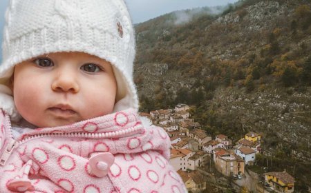 SON DAKİKA HABERLER: 30 yıl sonra ilk bebek doğdu, köyün nüfusu 20'ye yükseldi! Sadece onu görmek için gidiyorlar