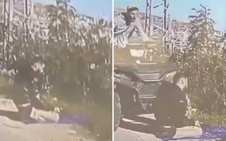 İbadet sırasında insanlık dışı saldırı! Namaz kılan Filistinliyi ATV ile ezdi