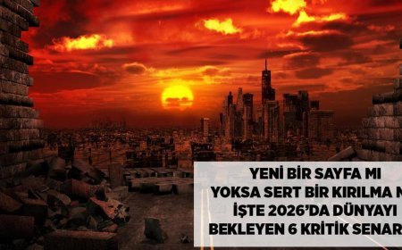 SON DAKİKA HABERLER: Yeni bir sayfa mı yoksa sert bir kırılma mı? İşte 2026'da dünyayı bekleyen 6 kritik senaryo!
