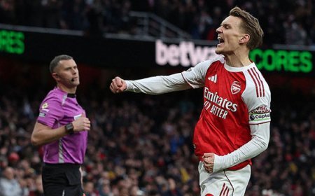 Arsenal 2-1 Brighton (İngiltere Premier Lig) Ferdi Kadıoğlu...