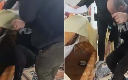 Firari hükümlü kanepenin altında yakalandı