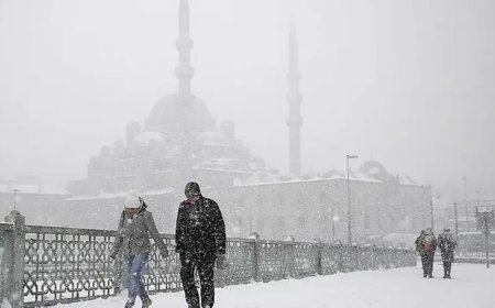 Kuvvetli kar alarmı. İstanbul -1'i görecek