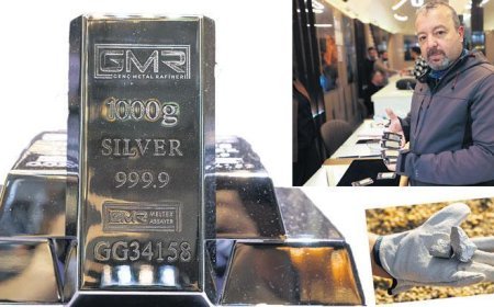 Gümüş tutulamıyor!