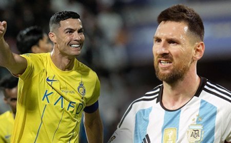 Ronaldo, Messi'yi 2'ye katladı!