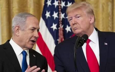 Netanyahu, Trump ile görüşmesi için ABD'ye gidiyor! Uçakta sürpriz isim