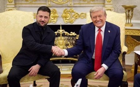 Zelenskiy-Trump görüşmesi sona erdi! Trump'tan Putin ile ilgili dikkat çeken sözler: Üçlü görüşme olabilir