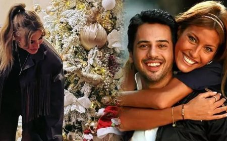 Eski eşler bir arada! Çağla Şıkel ve Emre Altuğ çocuklarıyla birlikte yeni yılı kutladı