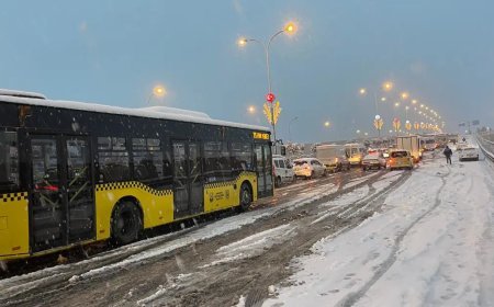 İzlanda soğuğu dondurdu! Sıcaklık -25'e kadar düştü, kar yolları kapadı