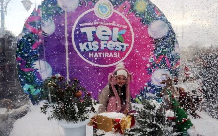 Tekirdağ'da 'TEK Kış Fest' etkinlikleri sürüyor