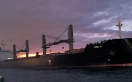 İstanbul Boğazı'nda facianın eşiğinden dönüldü. Sürüklenen gemi son anda durdu