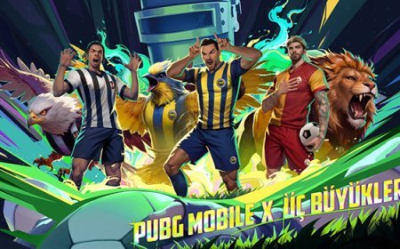 PUBG MOBILE ve 3 büyükler güçlerini birleştirdi