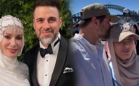 Gamze Özçelik eşi Reshad Strik'in memleketine gitti!