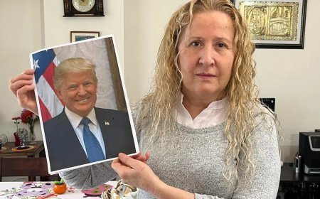 Ankaralı Necla'dan Trump'a dava. "ABD Başkanı benim babam"