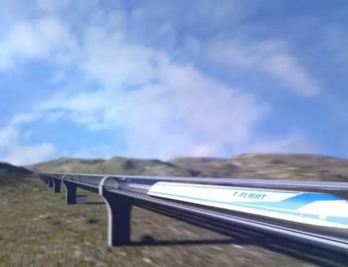 Çin’in uçaklardan hızlı giden “uçan treni” T-Flight’a dair ne biliyoruz?