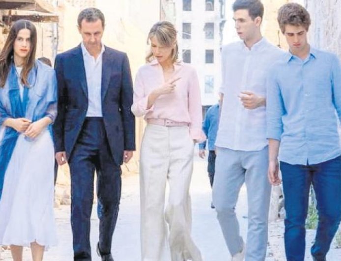 Esad Rusya’da okula gidiyor