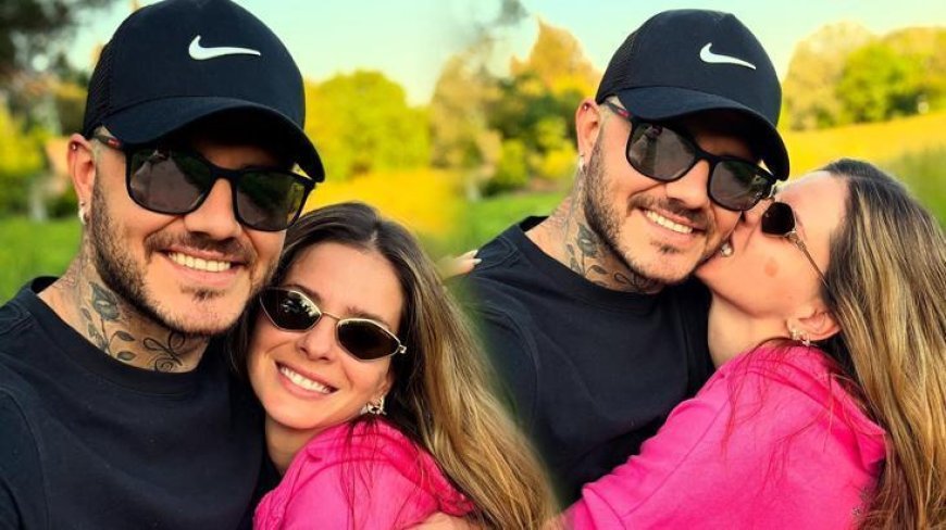 Yüzüğü merak uyandırmıştı! Icardi ve sevgilisinden romantik kareler