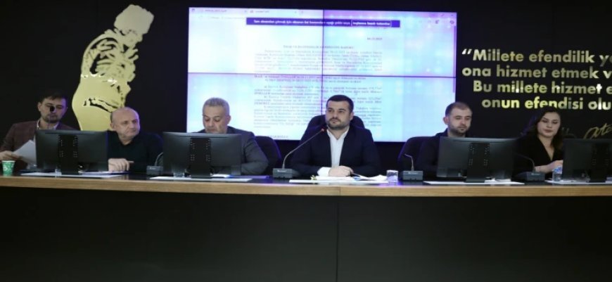 ÇERKEZKÖY BELEDİYE MECLİSİ 2025’İN SON TOPLANTISINI TAMAMLADI