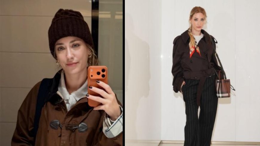 Hazal Kaya'dan eski dizisine gönderme! Aynadan poz verdi