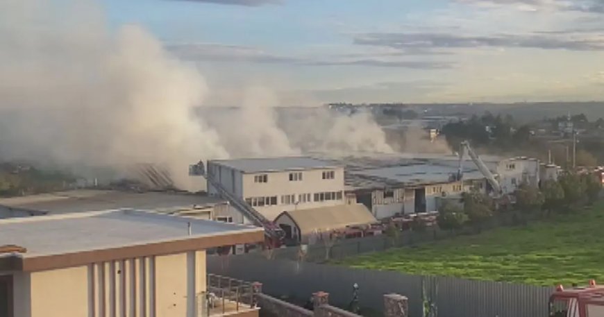 İstanbul Tuzla'daki yangın kontrol altında