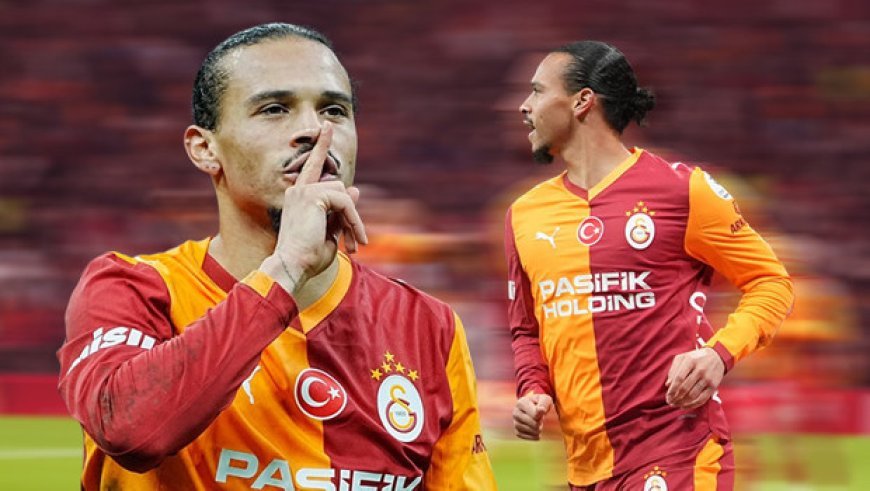 Alman basınından Sane'ye övgüler! 'Galatasaray onun sayesinde galibiyete ulaştı'