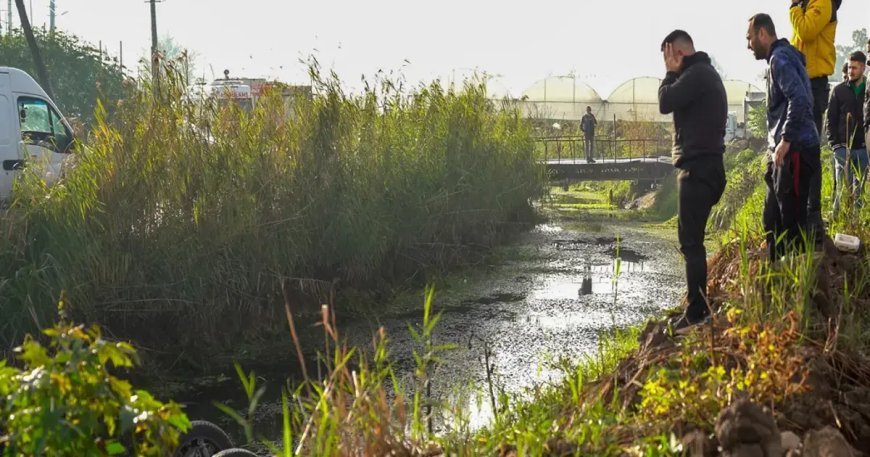 Antalya'da kahreden kaza. Eşinin cenazesinin çıkarılmasını gözyaşlarıyla izledi
