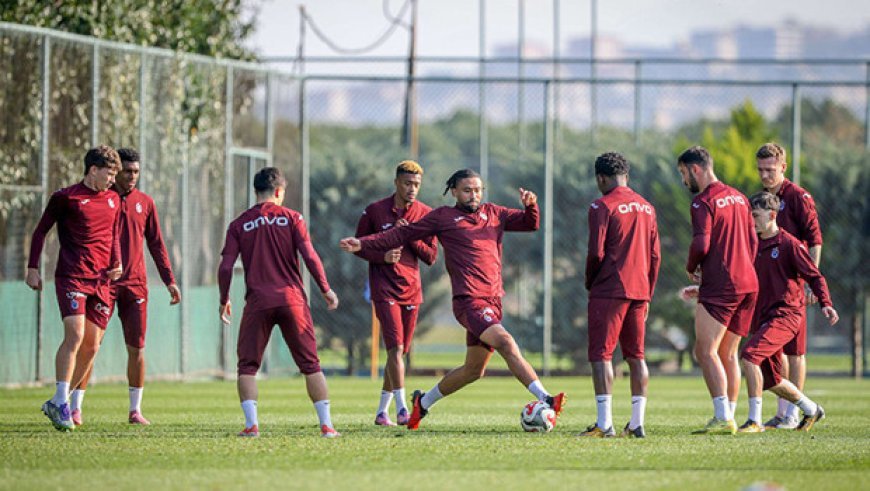 Trabzonspor'un Göztepe maçı kamp kadrosu belli oldu