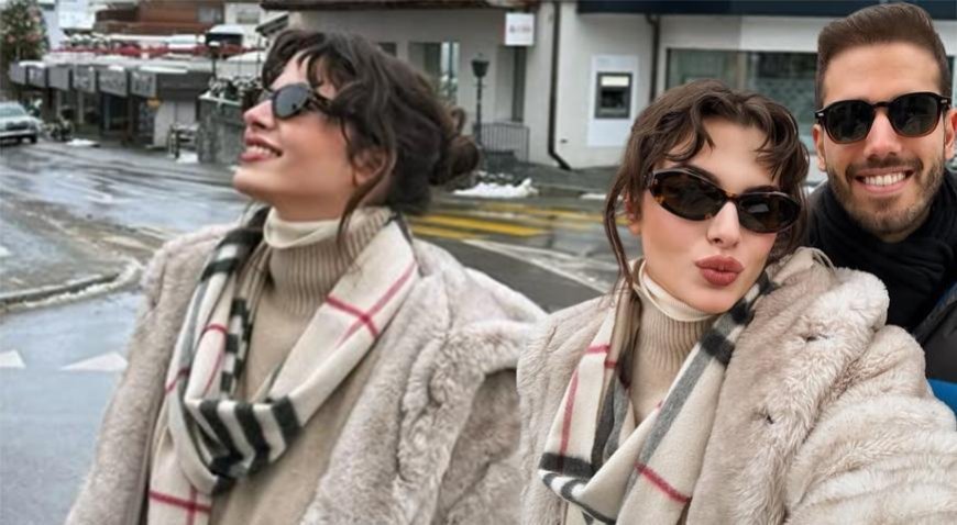 Derin Talu ve sevgilisinin romantik tatilinden yeni kareler