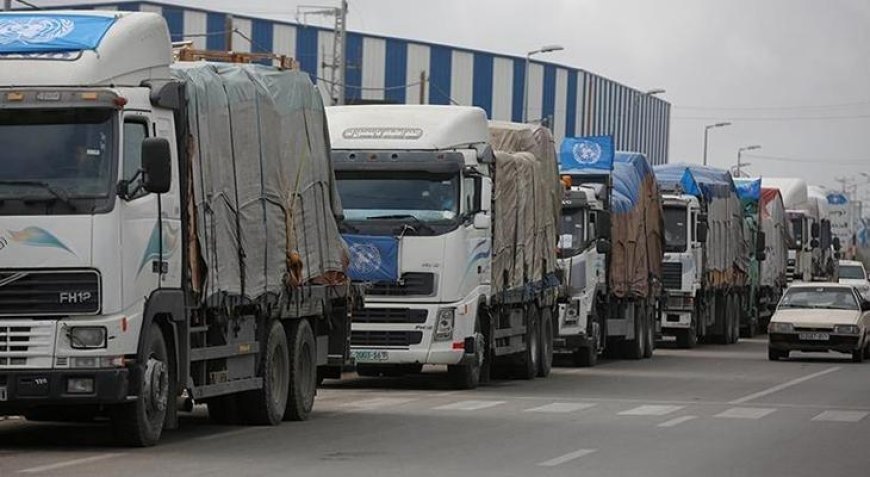 Gazze'deki hükümetten çarpıcı açıklama! 'İsrail, 600 tırdan yalnızca 104'ünün geçişine izin verdi'