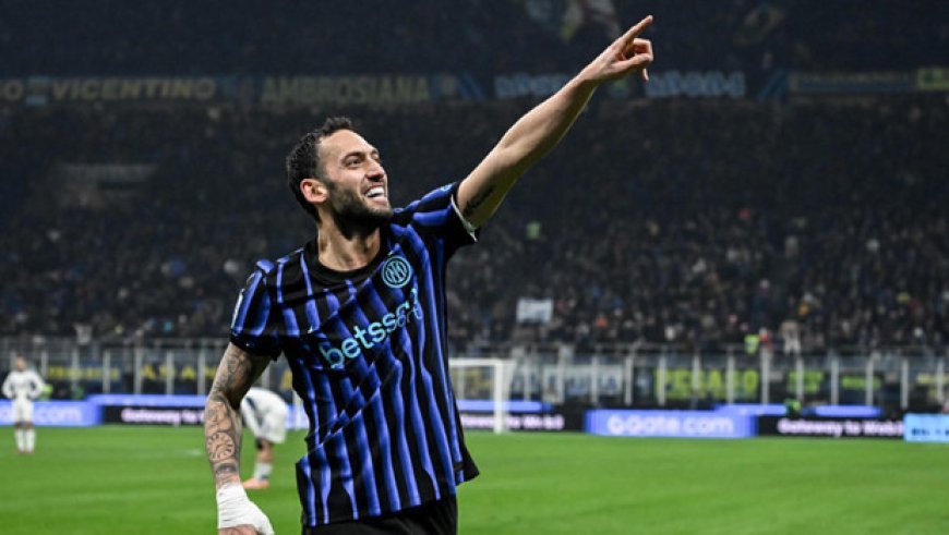 Hakan Çalhanoğlu gol attı, Inter farklı kazandı!
