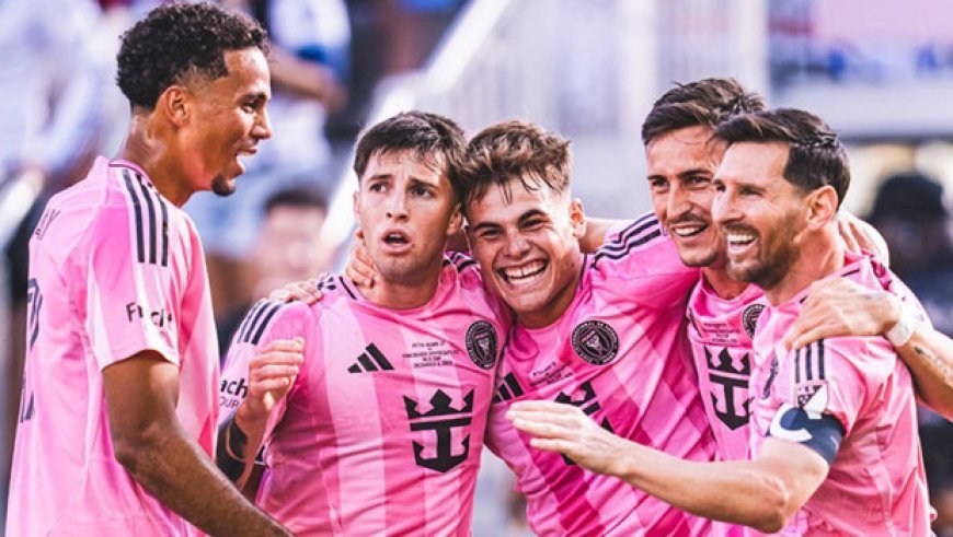 MLS'te şampiyon Lionel Messi'li Inter Miami!